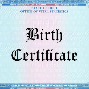 Birth Certificate